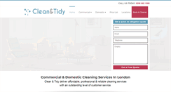 Desktop Screenshot of cleantidy.co.uk